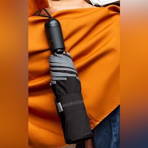 NIBWT Weatherman Umbrella 12” Long Durable Frame Fits Bag Univ North Carolina - Picture 5 of 12